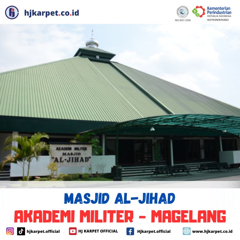 pemasangan karpet custom masjid al-jihad