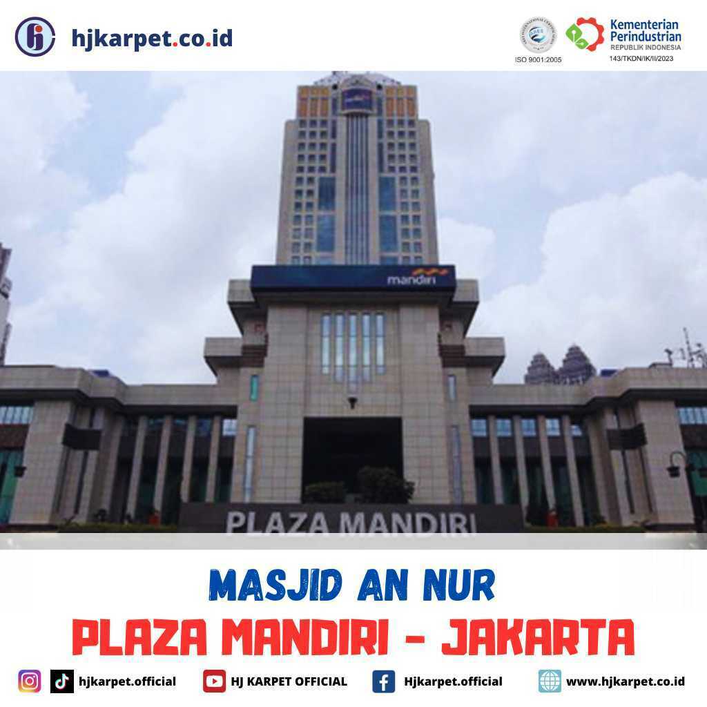 pemasangan karpet custom masjid an-nur