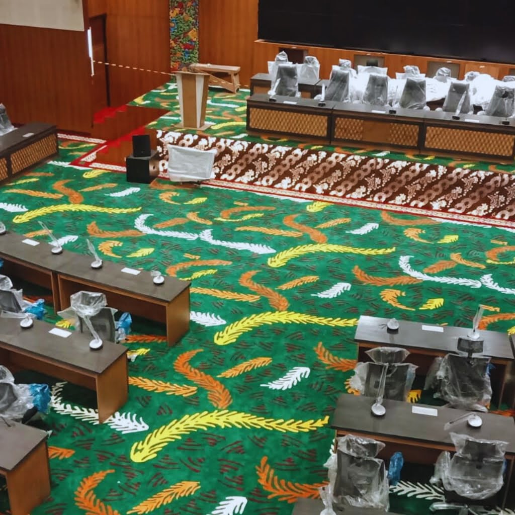 karpet ballroom custom dprd pamekasan