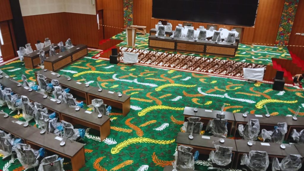 karpet ballroom custom dprd pamekasan hjkarpet