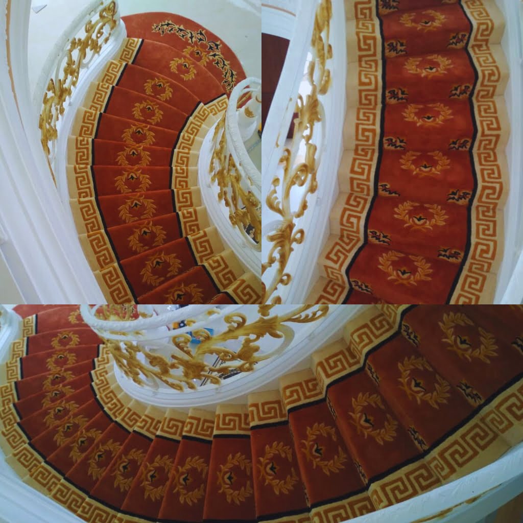 karpet tangga custom