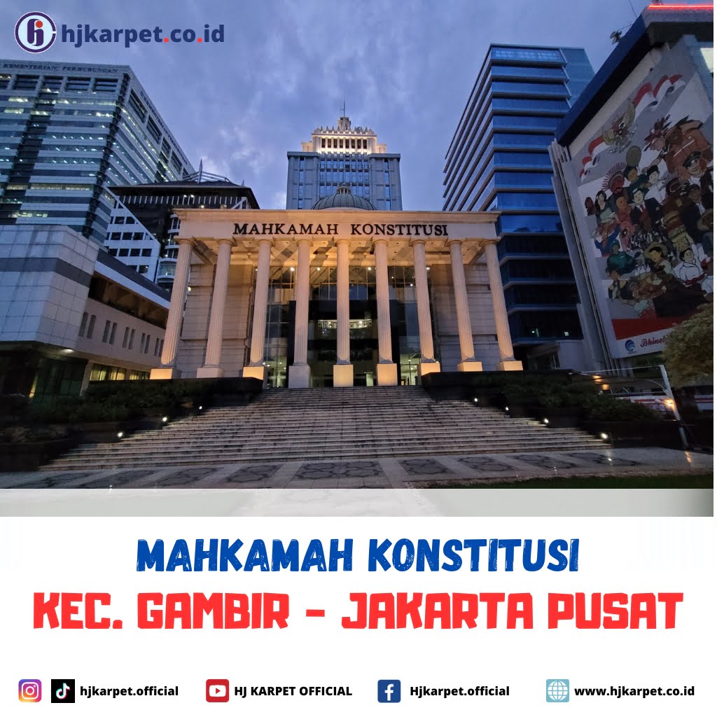 pemasangan karpet ballroom mahkamah konstitusi