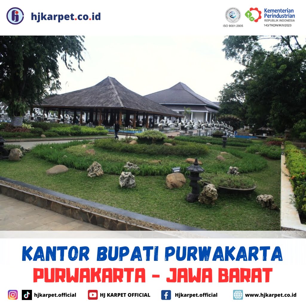 pemasangan karpet kantor bupati purwakarta