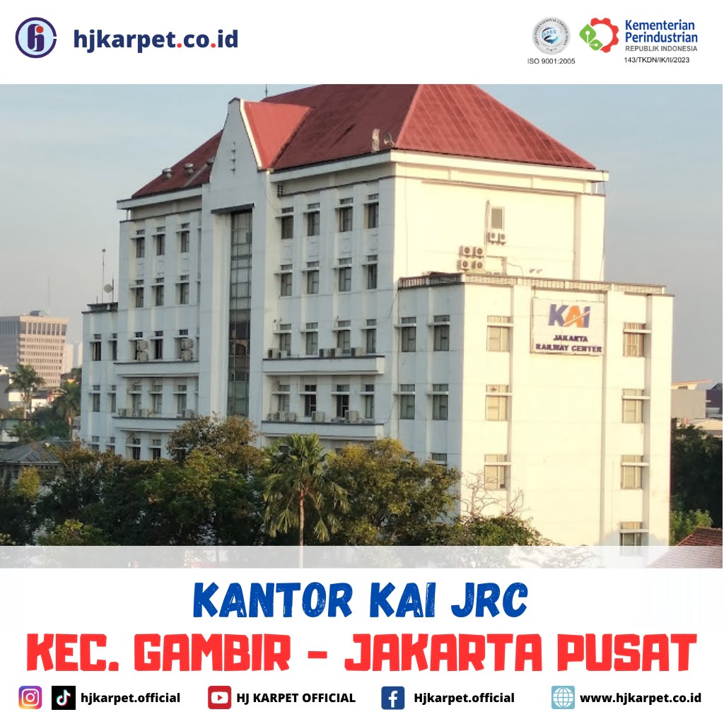 pemasangan karpet kantor kai jrc