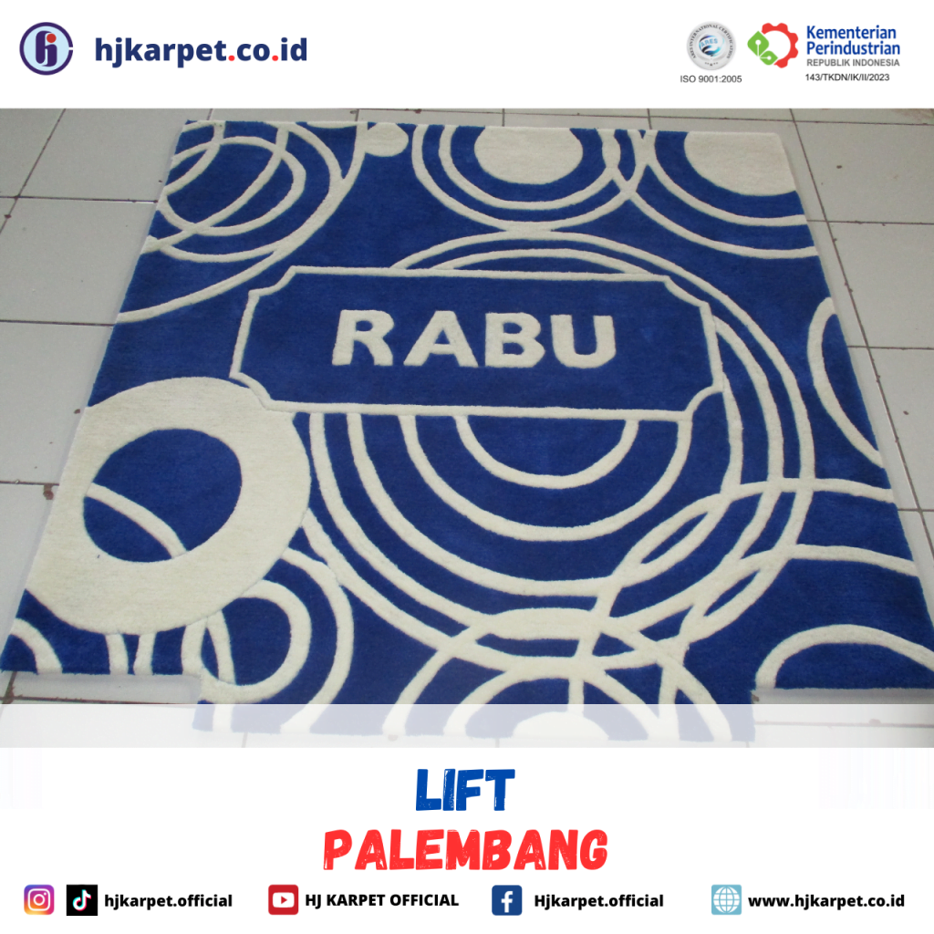 pemasangan karpet lift