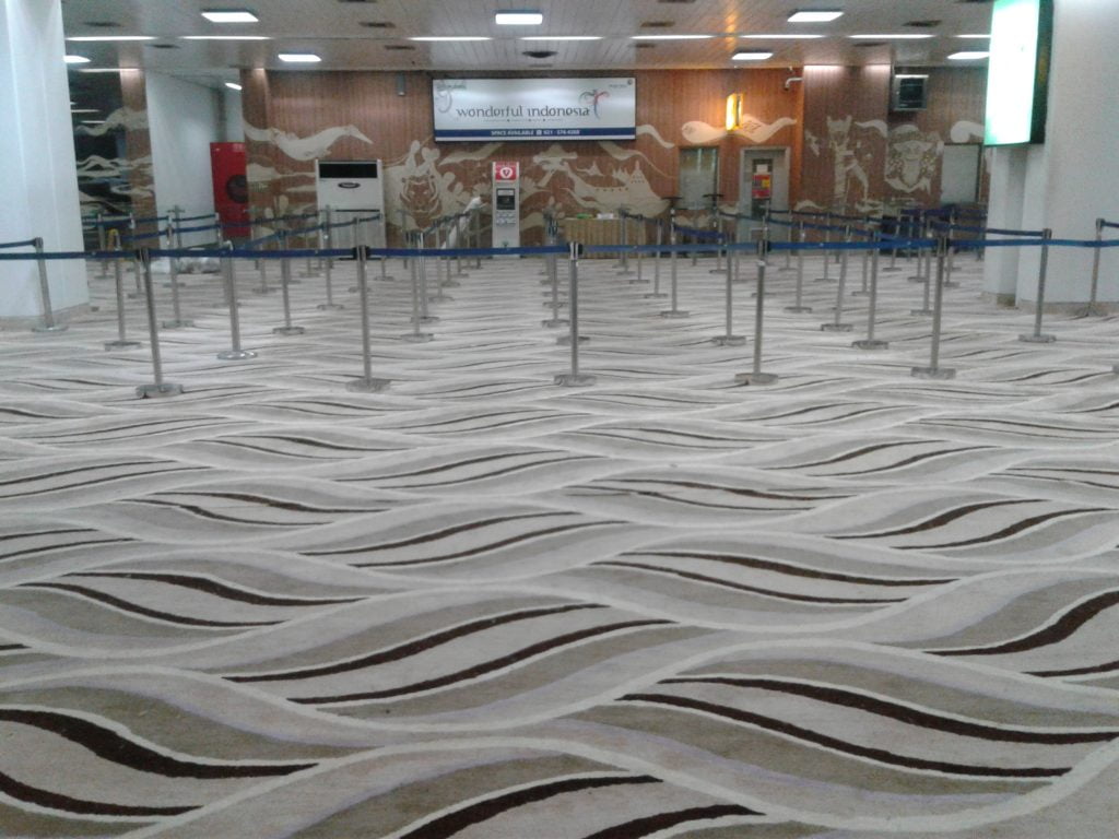 karpet custom bandara seokarno