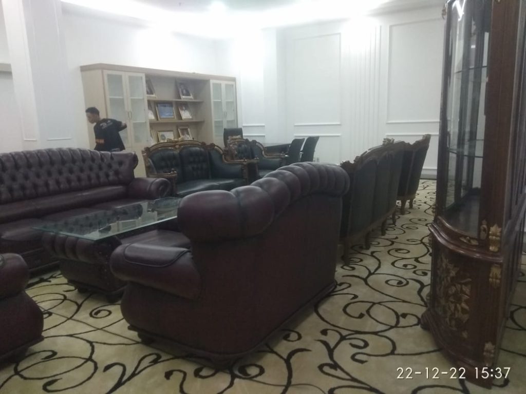 karpet kantor bupati pesawaran