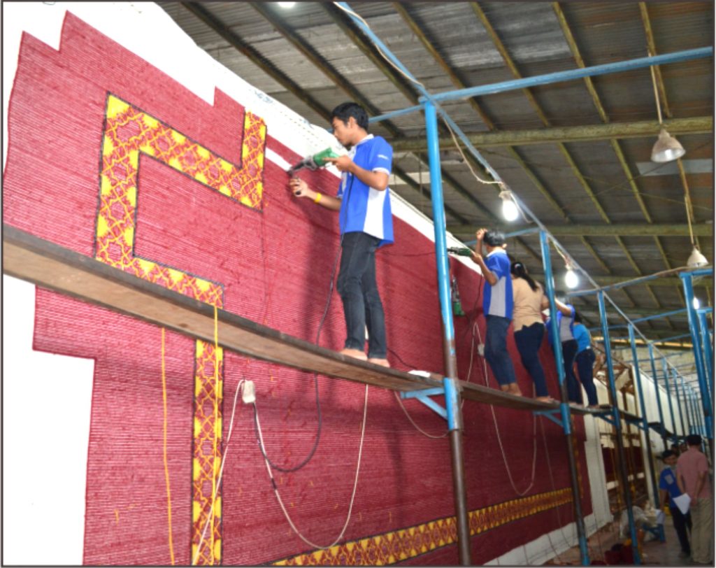 karpet custom masjid at-taqwa