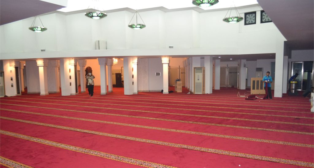 karpet custom masjid baiturrahim