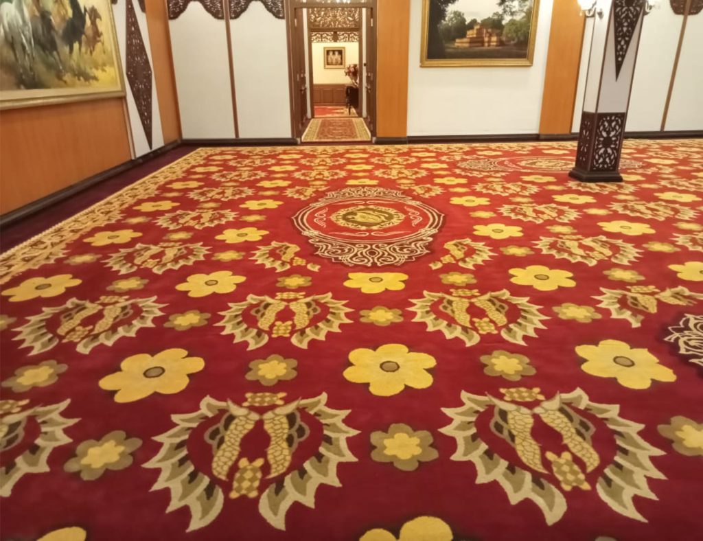 karpet custom kantor gubernur jambi