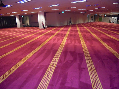 Pemasangan Karpet Masjid di Wonosobo