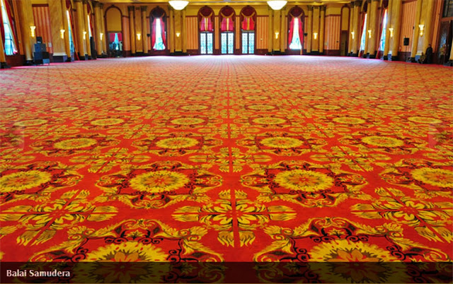 Pemasangan Karpet Ballroom Balai Samudra