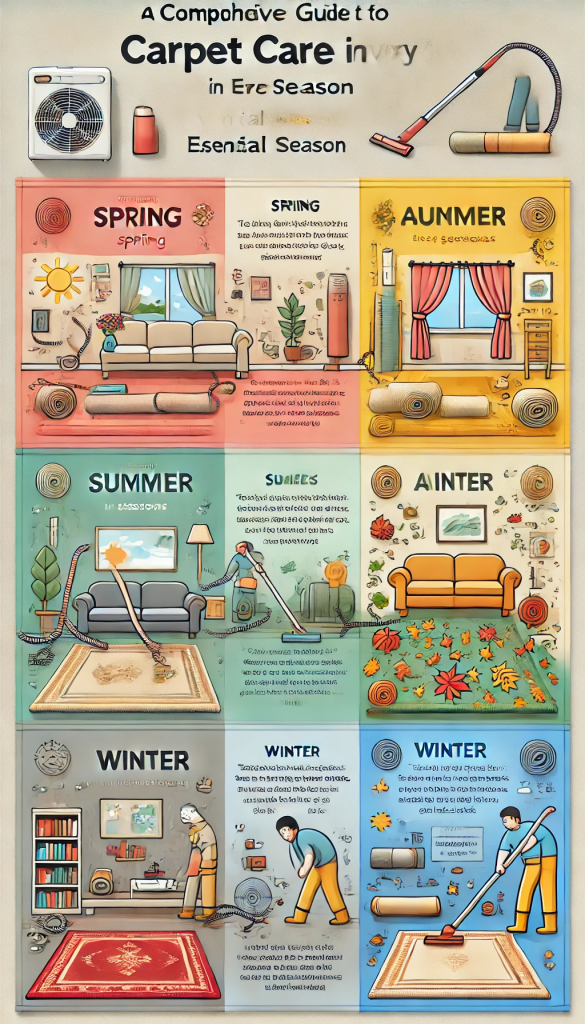 Panduan Lengkap Merawat Karpet di Setiap Musim