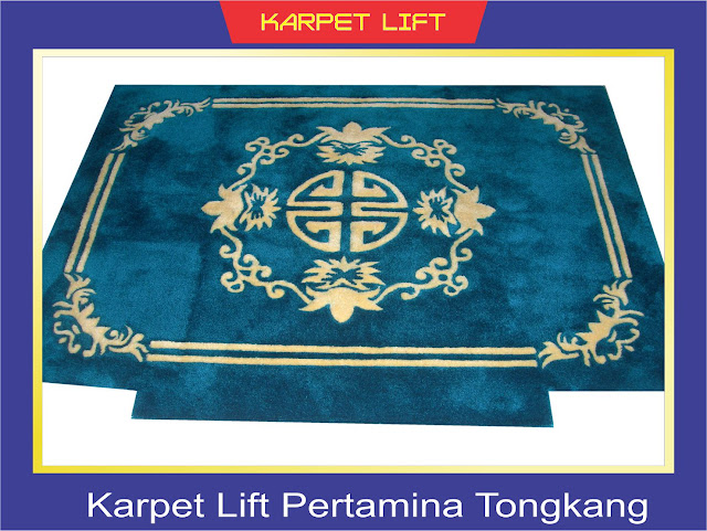 Pemasangan Karpet Lift Pertamina Tongkang