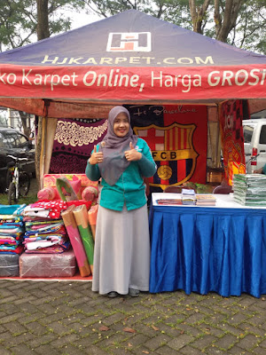 Pameran HJ Karpet Di Radio Dakta 107 FM