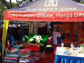 Pameran HJ Karpet Di Radio Dakta 107 FM
