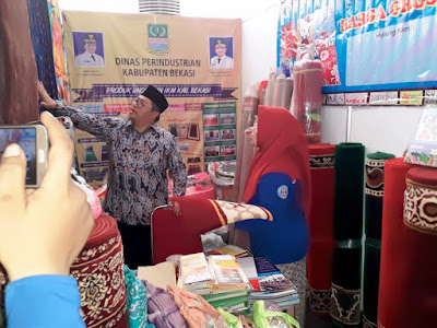 Pameran Hjkarpet Bersama Dinas Perindustrian Di Sukabumi
