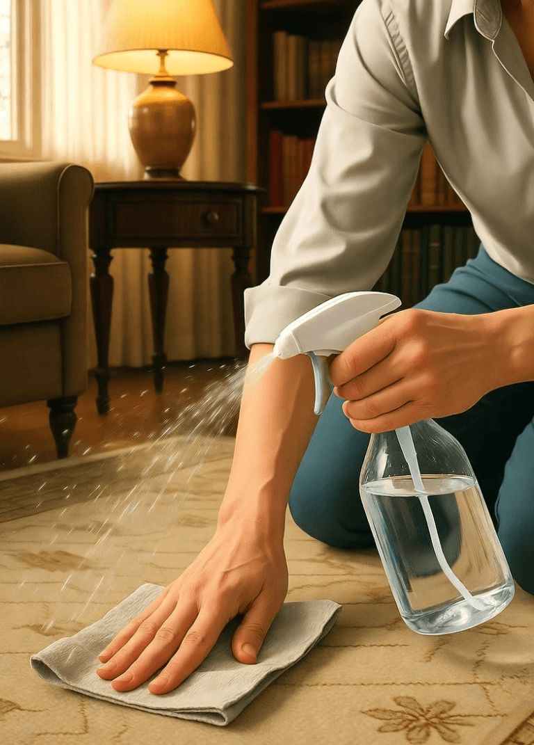 Cara Membersihkan Karpet dengan Cuka Putih