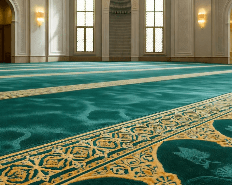 Karpet Masjid dengan Motif Elegan Kontemporer